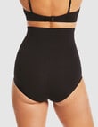 Ambra Cinch High Waisted Full Brief, Black product photo View 03 S