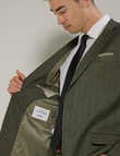 Textured Tailored Jacket, Green product photo View 04 S
