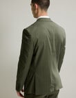 Textured Tailored Jacket, Green product photo View 02 S