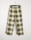 Sleep Squad Camouflage & Check Flannel Pant, 2-Pack, Grey product photo