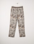 Sleep Squad Camouflage & Check Flannel Pant, 2-Pack, Grey product photo View 02 S
