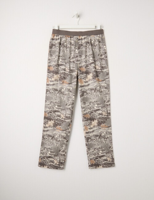 Sleep Squad Camouflage & Check Flannel Pant, 2-Pack, Grey product photo View 02 L