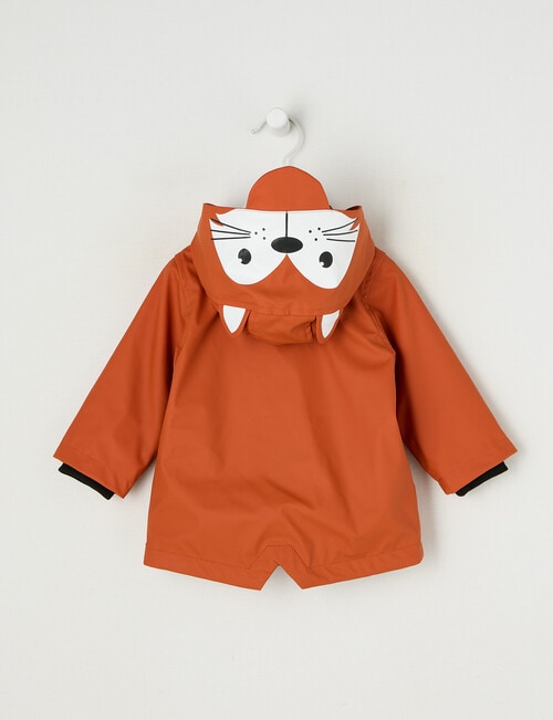 Teeny Weeny Fox Raincoat, Orange product photo View 02 L