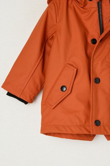Teeny Weeny Fox Raincoat, Orange product photo View 04 L
