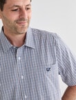Line 7 Grant Short Sleeve Shirt, Light Blue product photo