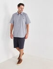 Line 7 Grant Short Sleeve Shirt, Light Blue product photo View 03 S