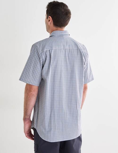 Line 7 Grant Short Sleeve Shirt, Light Blue product photo View 02 L