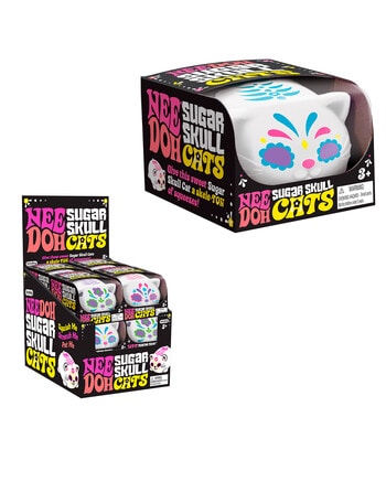NeeDoh Sugar Skull Cats, Assorted product photo