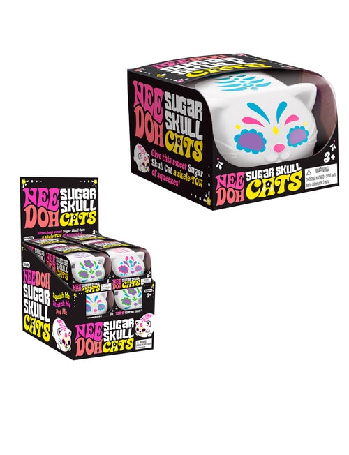 NeeDoh Sugar Skull Cats, Assorted product photo