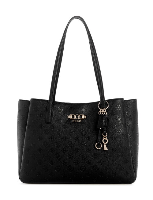 Guess Anise Multi Comp Tote Bag, Black Logo product photo