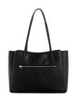 Guess Anise Multi Comp Tote Bag, Black Logo product photo View 02 S