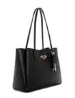 Guess Anise Multi Comp Tote Bag, Black Logo product photo View 03 S