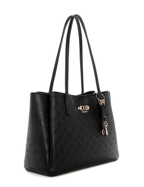 Guess Anise Multi Comp Tote Bag, Black Logo product photo View 03 L