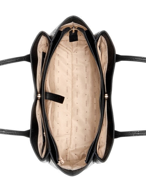 Guess Anise Multi Comp Tote Bag, Black Logo product photo View 04 L