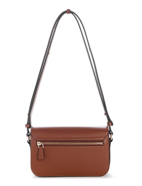 Guess Janie Convertible Crossbody Flap Bag, Cognac product photo View 02 L