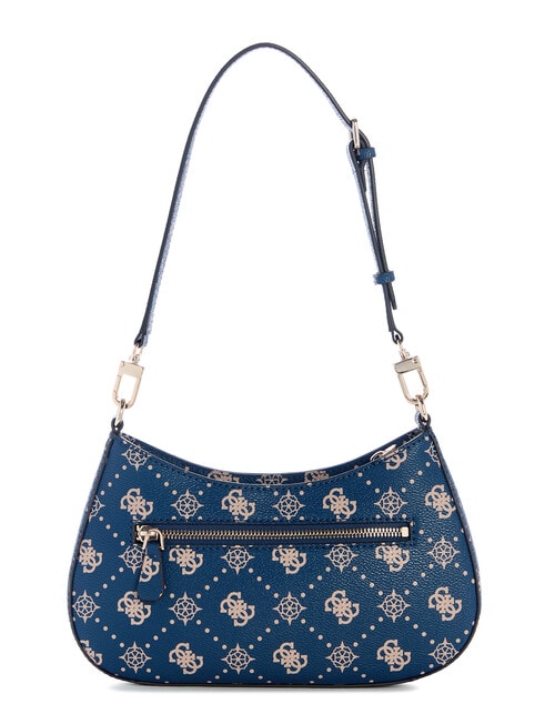 Guess Emelie Logo Top Zip Shoulder Bag, Denim Blue product photo View 02 L