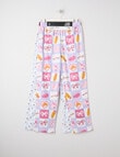 Sleep Squad Hearts Gingham & Panache Flannel Pant, 2-Pack, Blue product photo