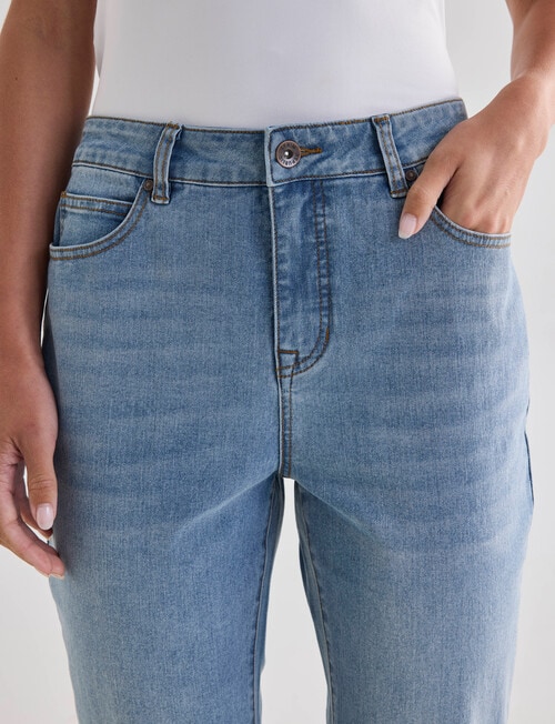 Denim Republic Bootleg Jean, Light Wash product photo View 04 L