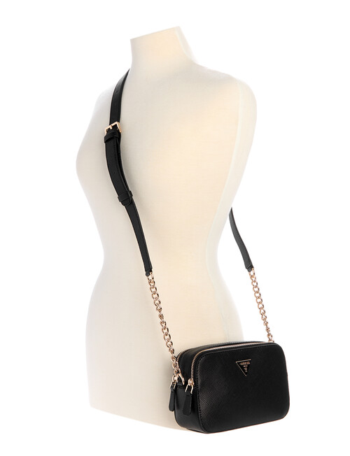 Guess Noelle II Camera Crossbody Bag, Black product photo View 03 L