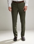 Laidlaw + Leeds Textured Tailored Pant, Green product photo