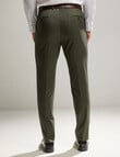 Laidlaw + Leeds Textured Tailored Pant, Green product photo View 02 S