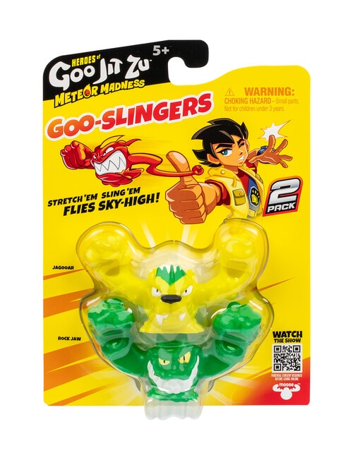 Heroes of Goo Jit Zu Series 13, MM Goo Slingers, 2-Pack, Assorted product photo View 03 L