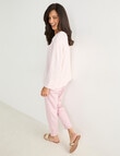 Ella J Textured Knit Top, Pink product photo View 03 S