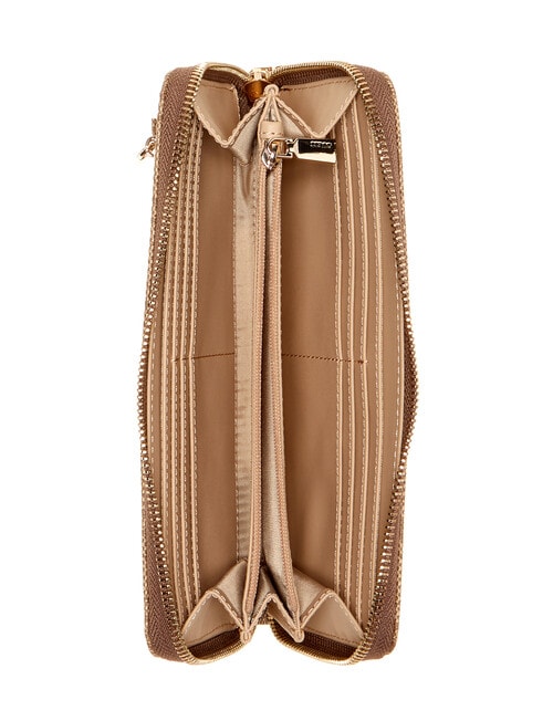 Guess Laurel II Large Zip Around Wallet, Sage product photo View 03 L