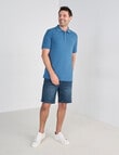 Chisel Ultimate Polo Shirt, Ocean Blue product photo View 03 S