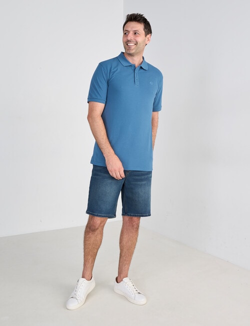 Chisel Ultimate Polo Shirt, Ocean Blue product photo View 03 L