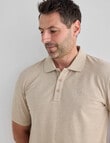 Chisel Ultimate Polo Shirt, Stone Marle product photo View 04 S