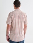 Chisel Mason Short Sleeve Shirt, Red product photo View 02 S