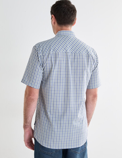 Chisel Mason Short Sleeve Shirt, Denim product photo View 02 L