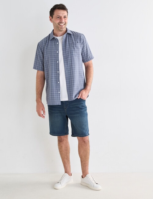 Chisel Soft Touch Short Sleeve Shirt, Slate product photo View 03 L
