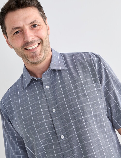 Chisel Soft Touch Short Sleeve Shirt, Slate product photo View 04 L