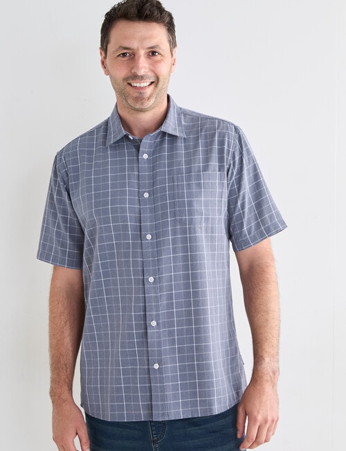 Chisel Soft Touch Short Sleeve Shirt, Slate product photo View 05 L