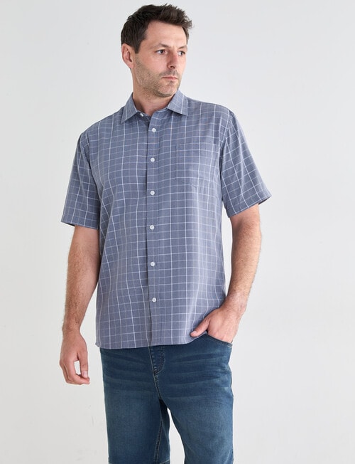 Chisel Soft Touch Short Sleeve Shirt, Slate product photo View 06 L