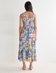 Whistle Shirred Front Dress, Summer Floral product photo View 02 S