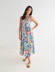 Whistle Shirred Front Dress, Summer Floral product photo View 05 S