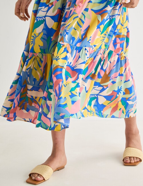 Whistle Shirred Front Dress, Summer Floral product photo View 07 L