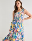 Whistle Shirred Front Dress, Summer Floral product photo View 12 S