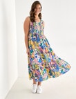 Whistle Shirred Front Dress, Summer Floral product photo View 13 S