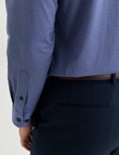 Laidlaw + Leeds Tailored Pant, Burgundy product photo View 06 S