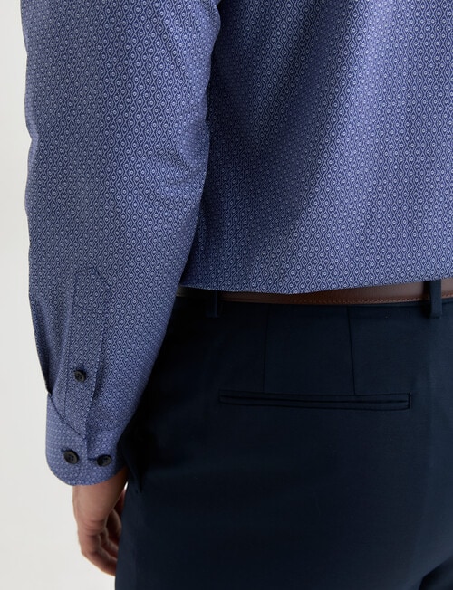 Laidlaw + Leeds Tailored Pant, Burgundy product photo View 06 L