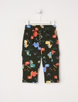 Teeny Weeny Play Time Dino Fleece Trackpant, Green product photo