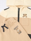 Teeny Weeny Colour Blocked Tracksuit, Cream product photo View 02 S