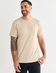 Chisel Ultimate Crew Tee, Stone Marle product photo