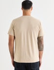 Chisel Ultimate Crew Tee, Stone Marle product photo View 02 S