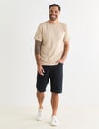 Chisel Ultimate Crew Tee, Stone Marle product photo View 03 S