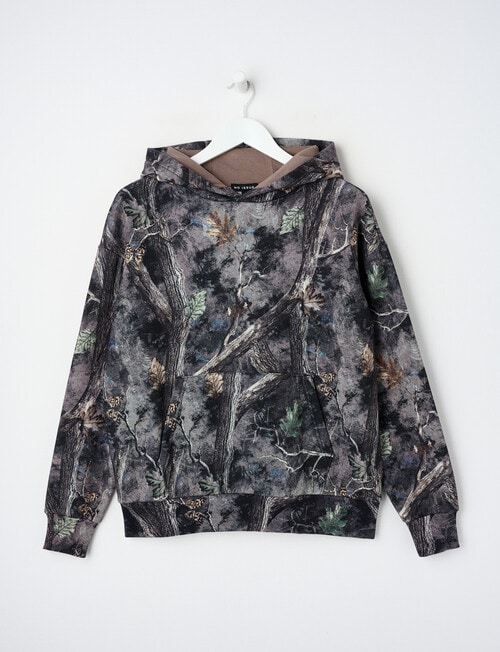 No Issue Oversize Hoodie, Camo Dark product photo